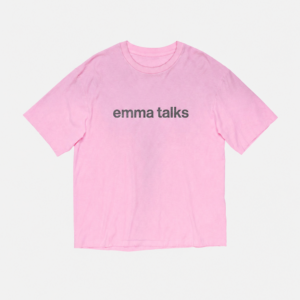 T-shirt 'emma talks'